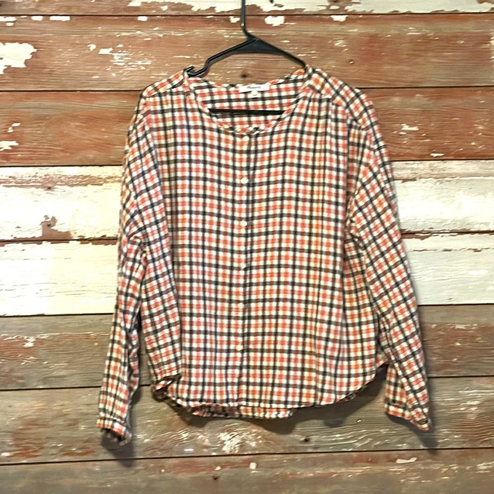 Madewell button-down top! Size L!